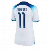 England Marcus Rashford #11 Hjemmebanetrøje Dame VM 2022 Kortærmet
